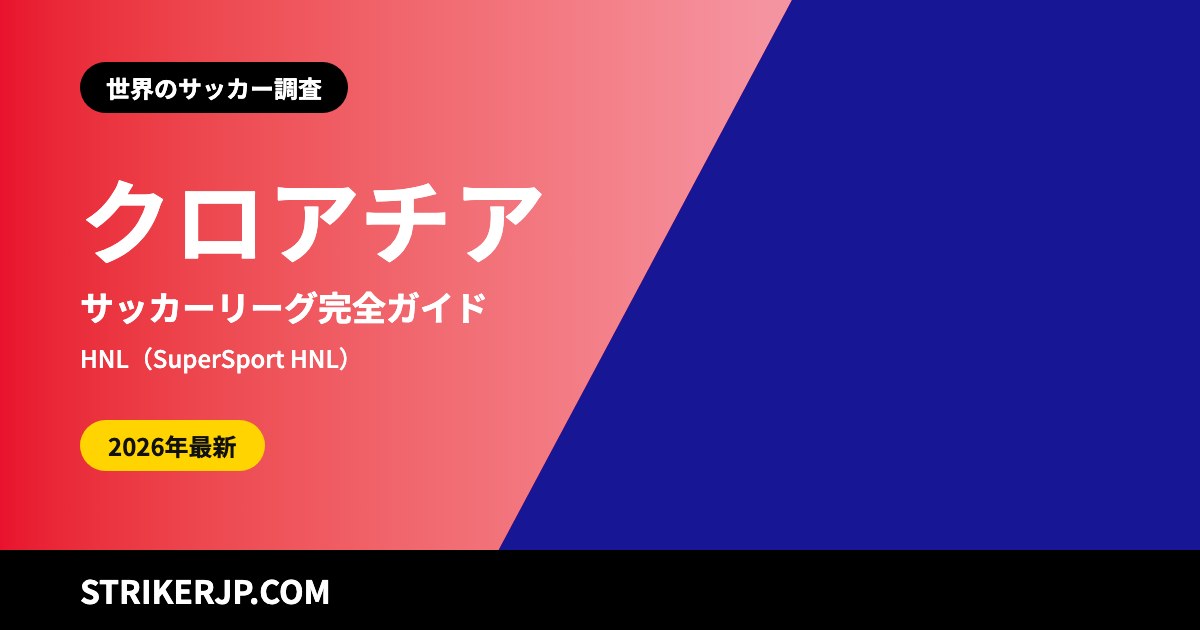 クロアチアのサッカーリーグ（世界のサッカー調査）